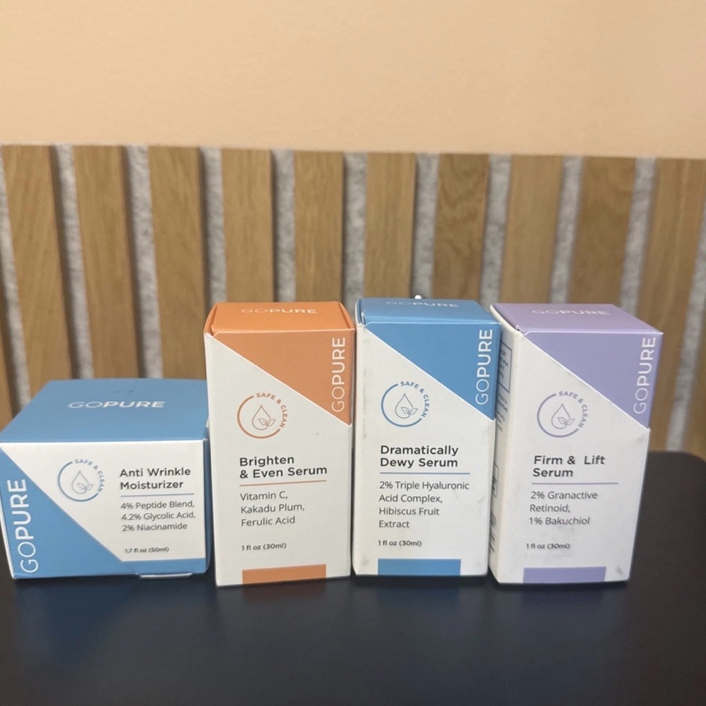 Skincare Set GOPURE serums bundle
